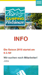 Mobile Screenshot of camping-walchensee.de